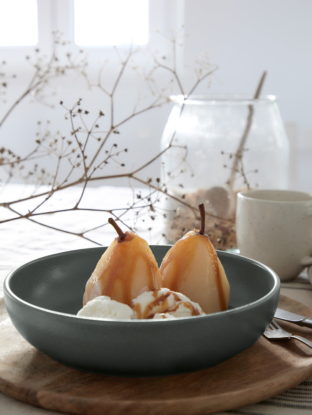 Recipes of Love - Pêras Caramelizadas com Farófias