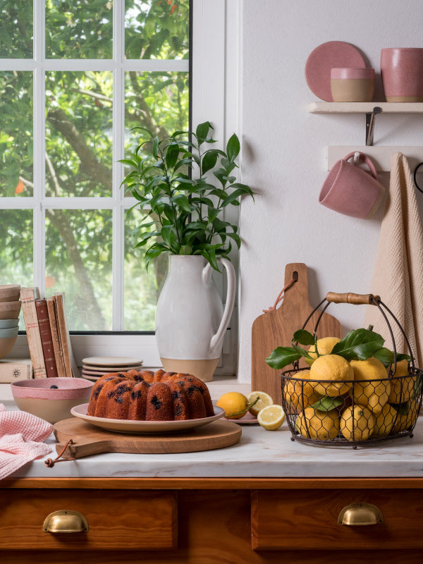 Recipes of Love - Bolo Bundt de Limão e Mirtilos