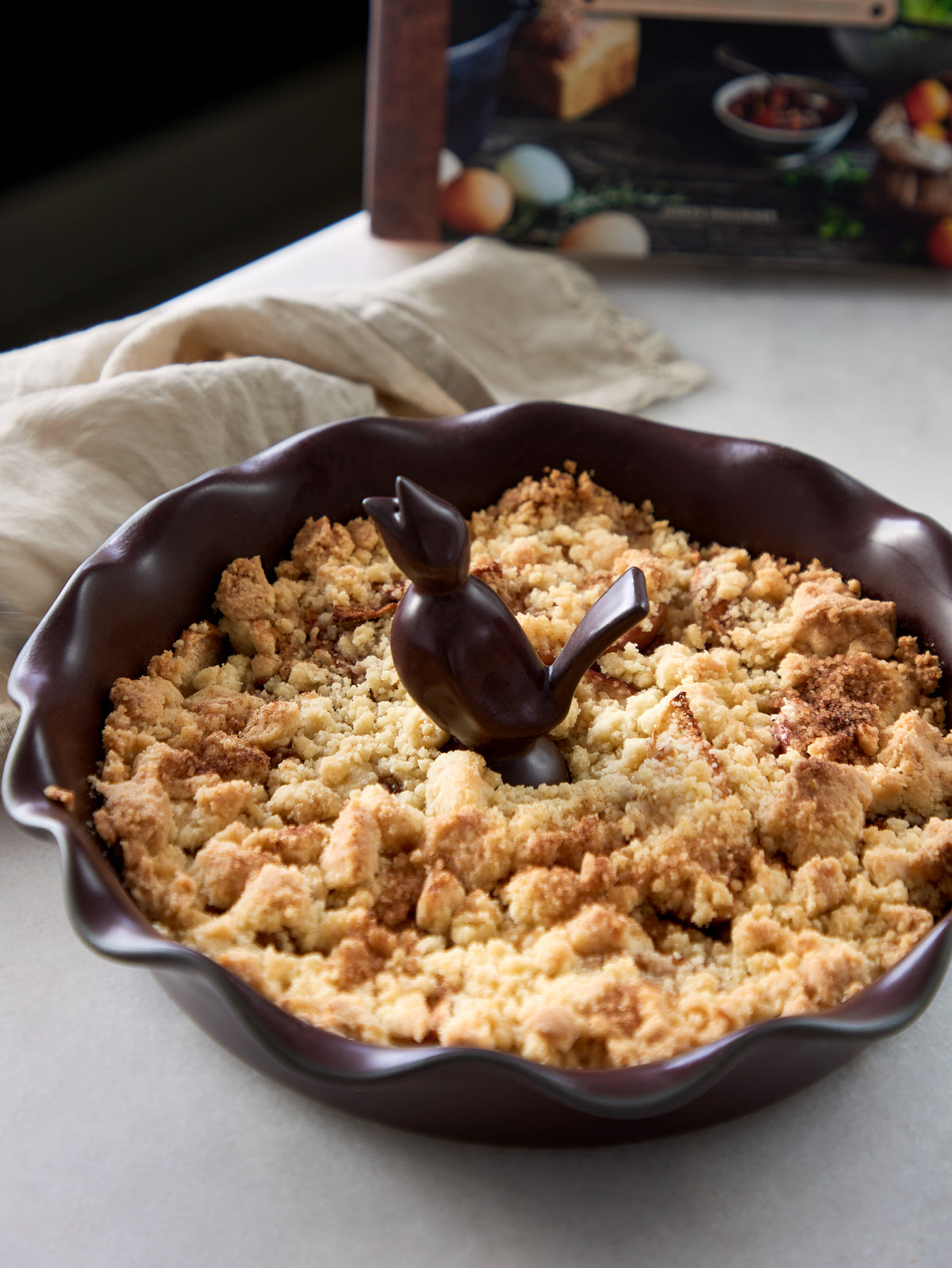 Recipes of Love - Crumble de Maçã Clássico